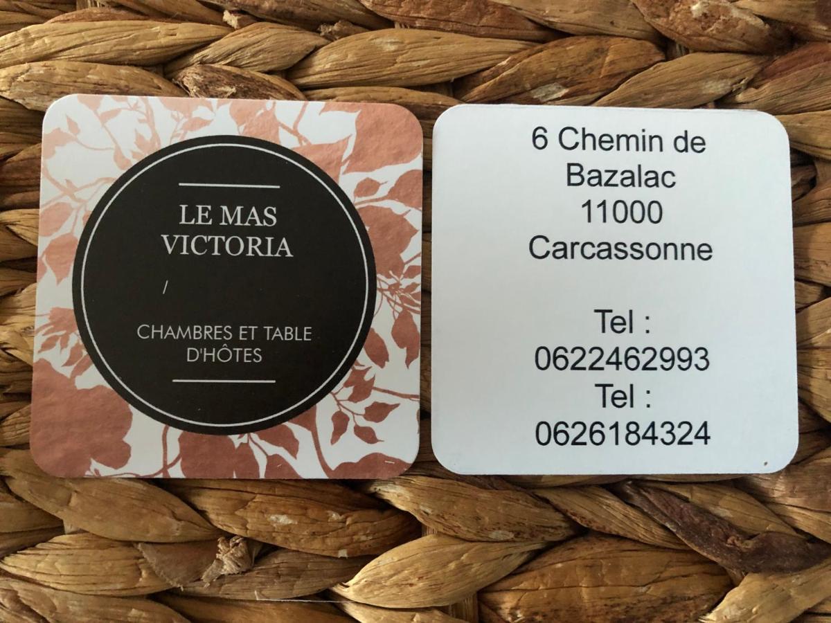 קרקסון Le Mas Victoria - Chambres D'Hotes Avec Table D'Hotes-Parking Prive Ferme מראה חיצוני תמונה